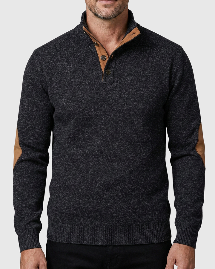 BRUNO™ | CÁRDIGAN ABOTONADO TEXTURA NOBLE