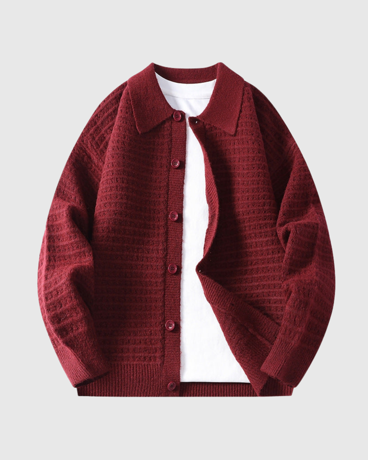 ÓSCAR™ | CÁRDIGAN DE PUNTO ABOTONADO