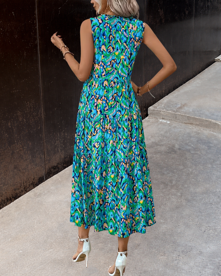 IRENE™ | VESTIDO BOHEMIO CON BORLAS