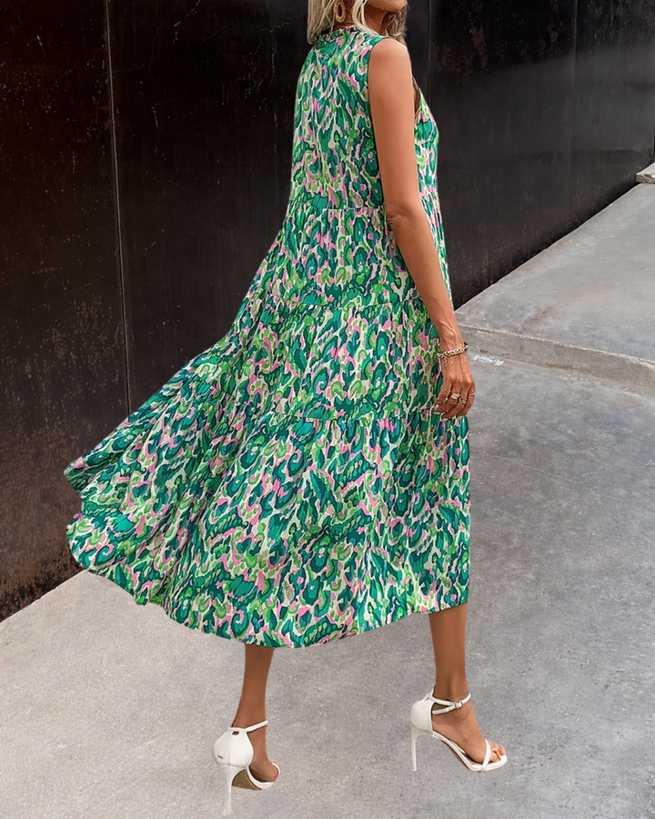 IRENE™ | VESTIDO BOHEMIO CON BORLAS