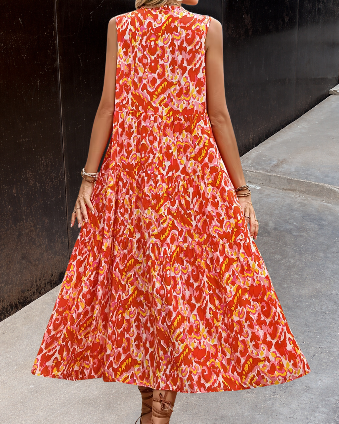 IRENE™ | VESTIDO BOHEMIO CON BORLAS