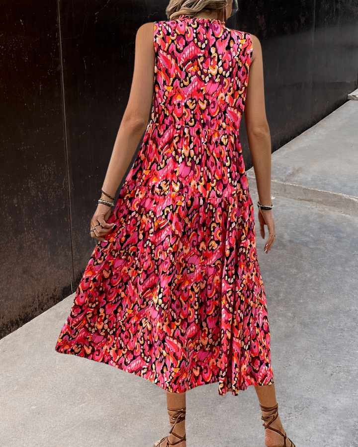 IRENE™ | VESTIDO BOHEMIO CON BORLAS