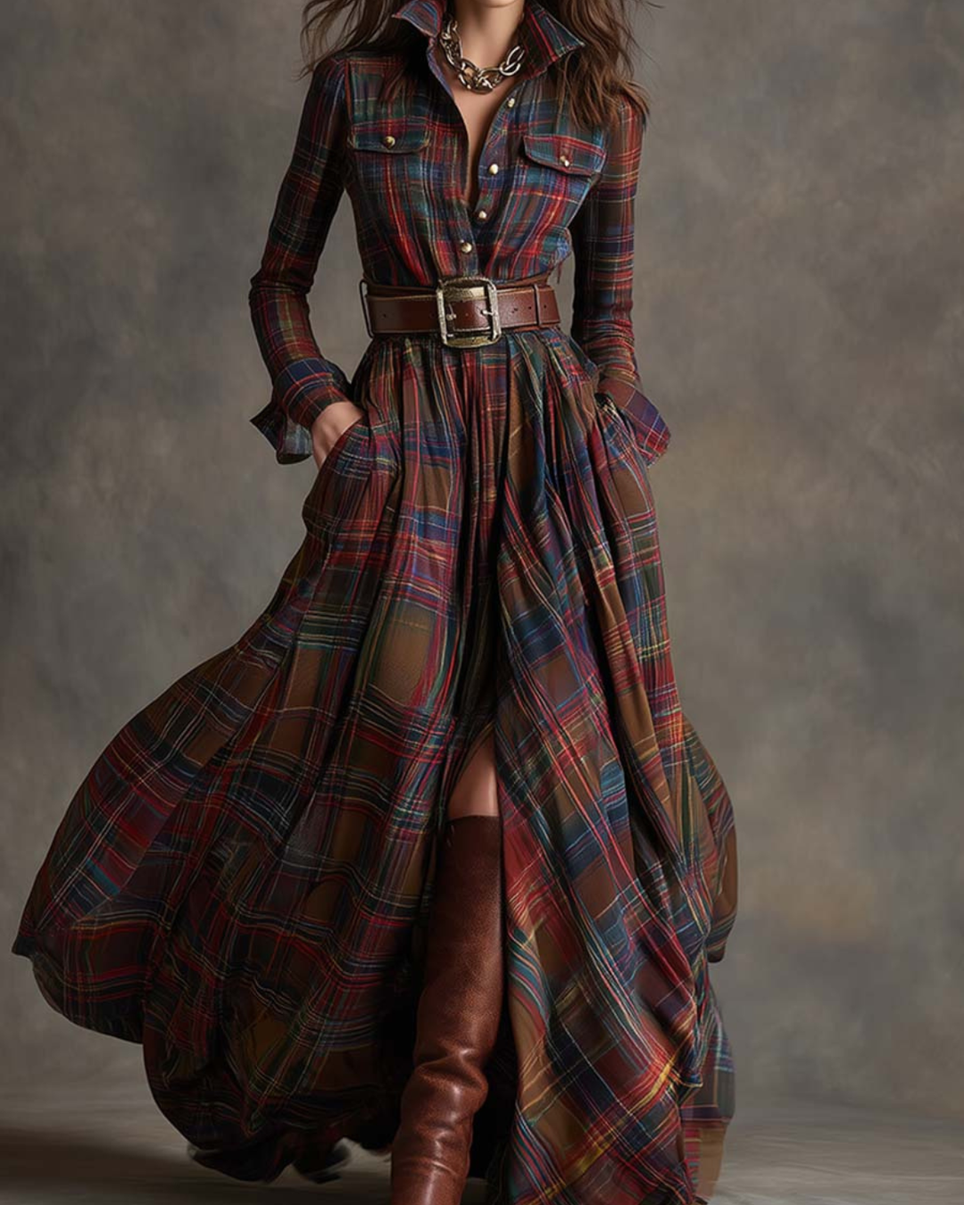 JULIETA™ | VESTIDO CAMISERO MAXI