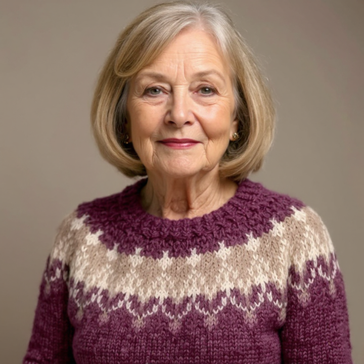 ÁNGELA™ | SUÉTER VINTAGE DE PUNTO ISLANDÉS