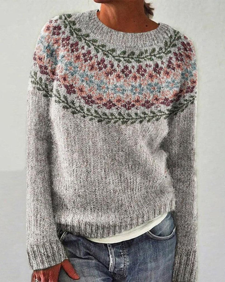 BRIDGET™ | SUÉTER VINTAGE DE PUNTO ISLANDÉS