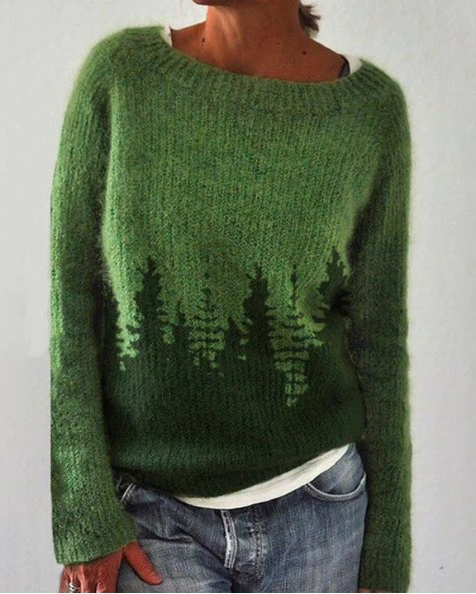 DAYANA™ | SUÉTER VINTAGE DE PUNTO ISLANDÉS