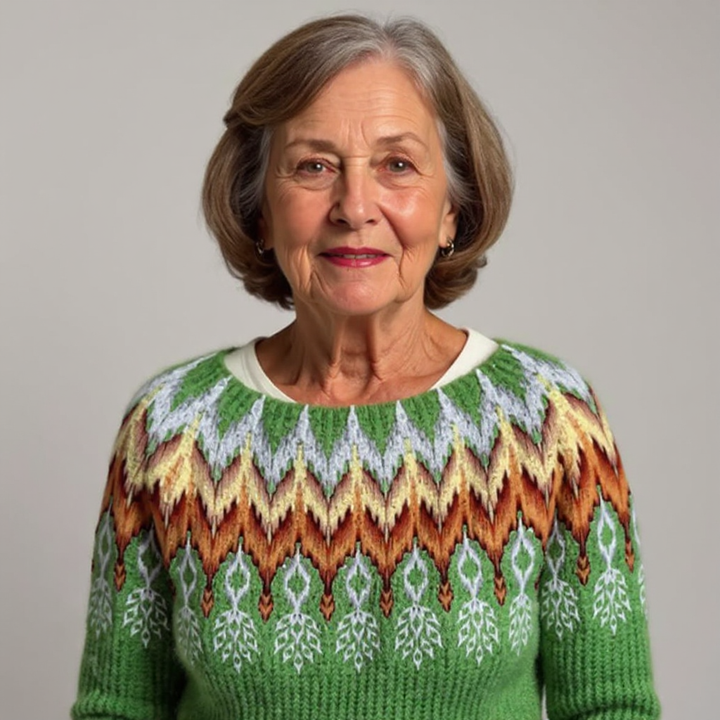 MILI™ | SUÉTER VINTAGE DE PUNTO ISLANDÉS