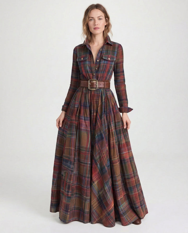 JULIETA™ | VESTIDO CAMISERO MAXI