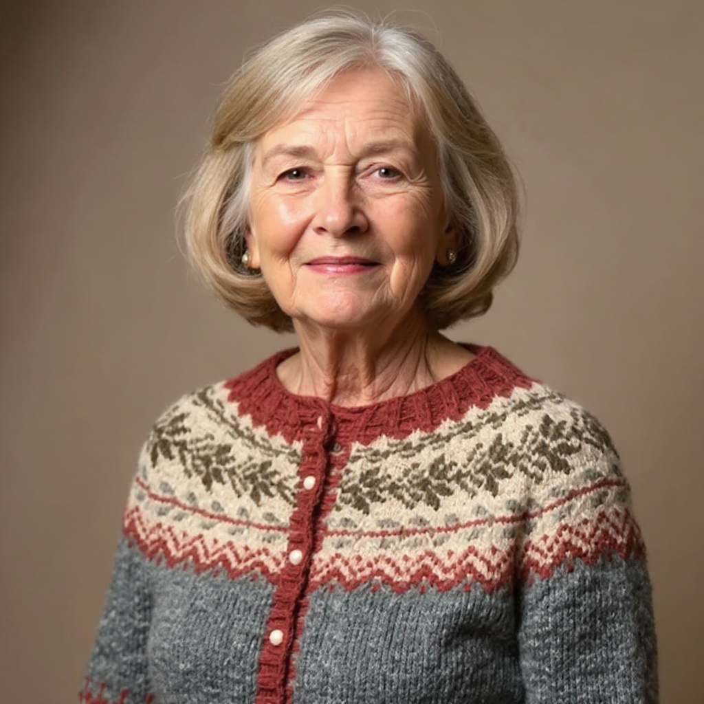 JESSICA™ | CÁRDIGAN VINTAGE DE PUNTO ISLANDÉS