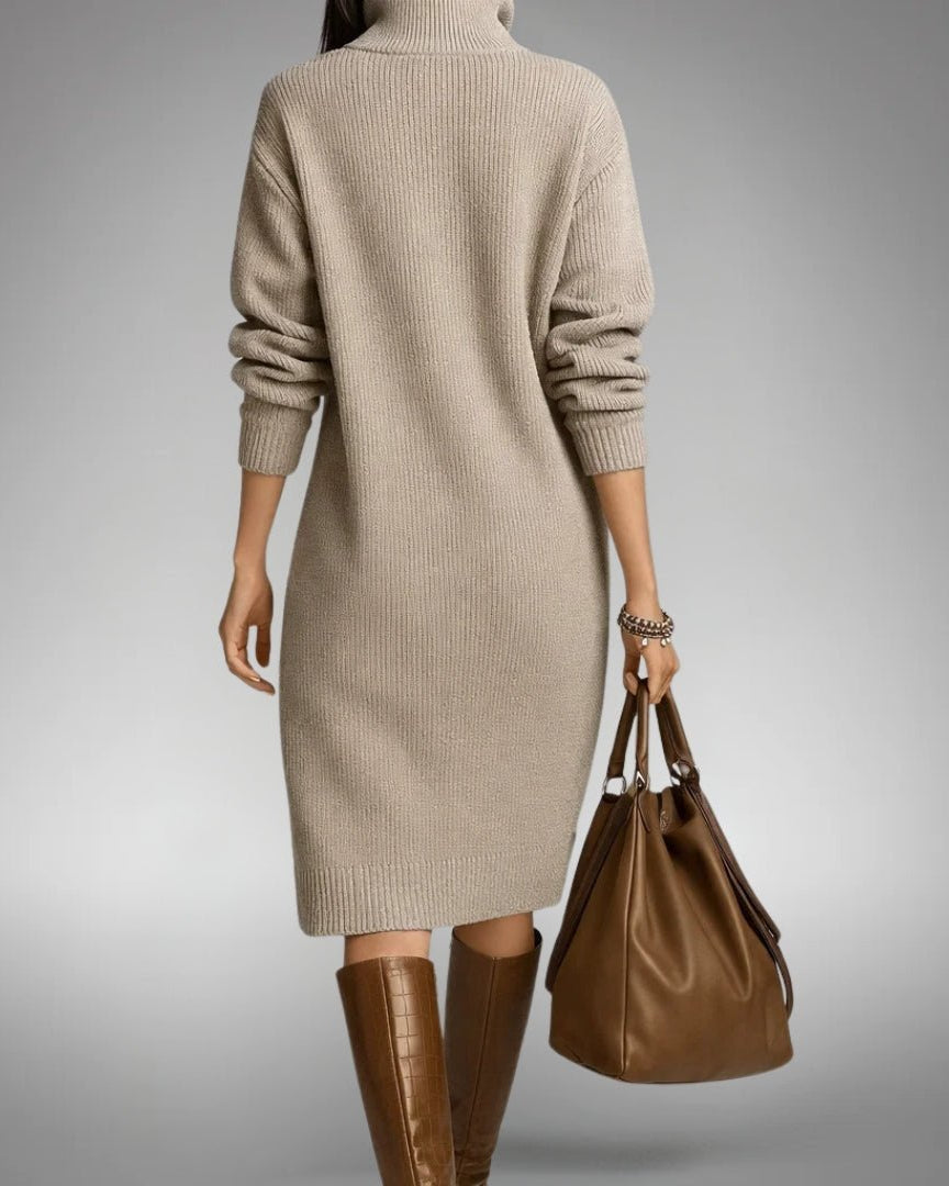 MAITE™ | VESTIDO DE PUNTO SUAVE ABOTONADO