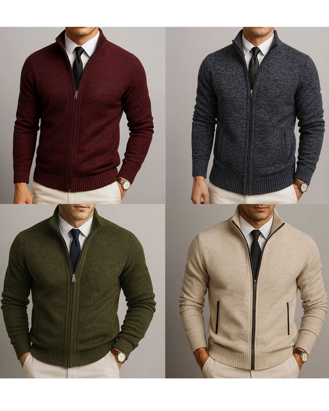 LEANDRO™ | CÁRDIGAN DE LANA MERINO