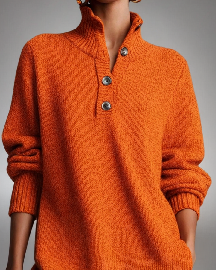 MAITE™ | VESTIDO DE PUNTO SUAVE ABOTONADO