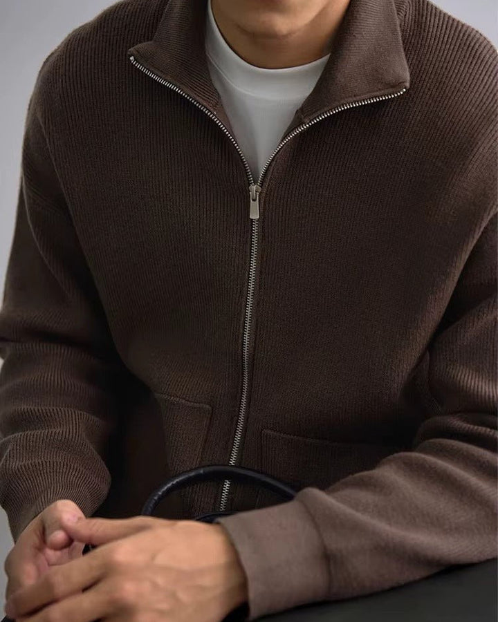 ADRIÀ™ | CÁRDIGAN DE CREMALLERA