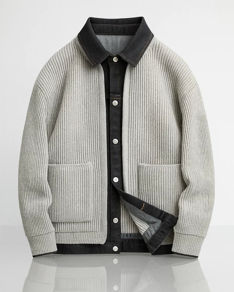 ENZO™ | CÁRDIGAN VAQUERO DE LANA